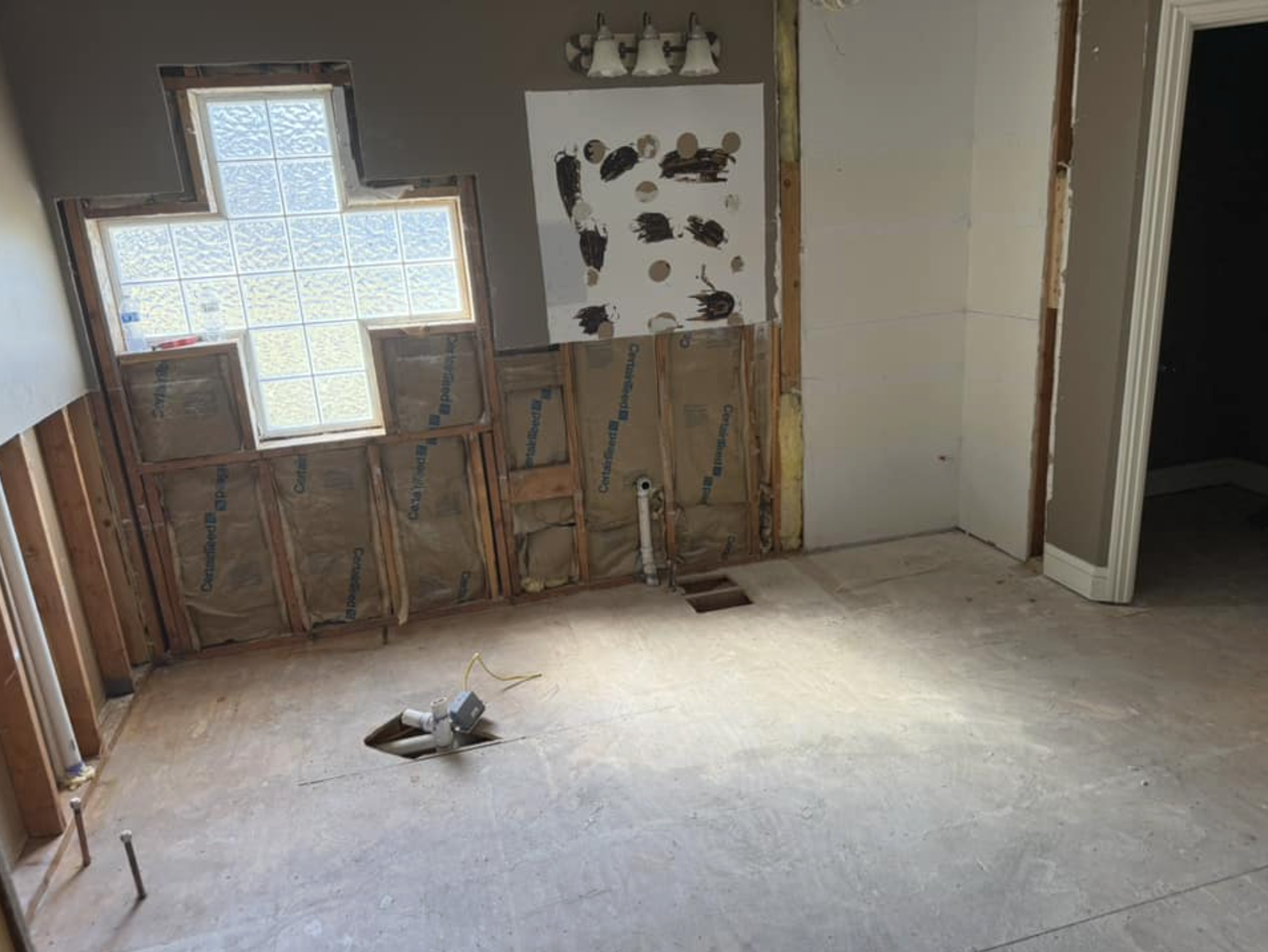 Project photo showing Kidd's Clean Up and Demo on-site work